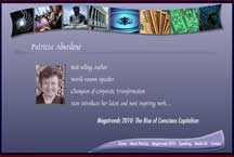 site design for author